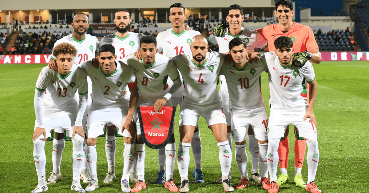 lions de l'atlas équipe du maroc
