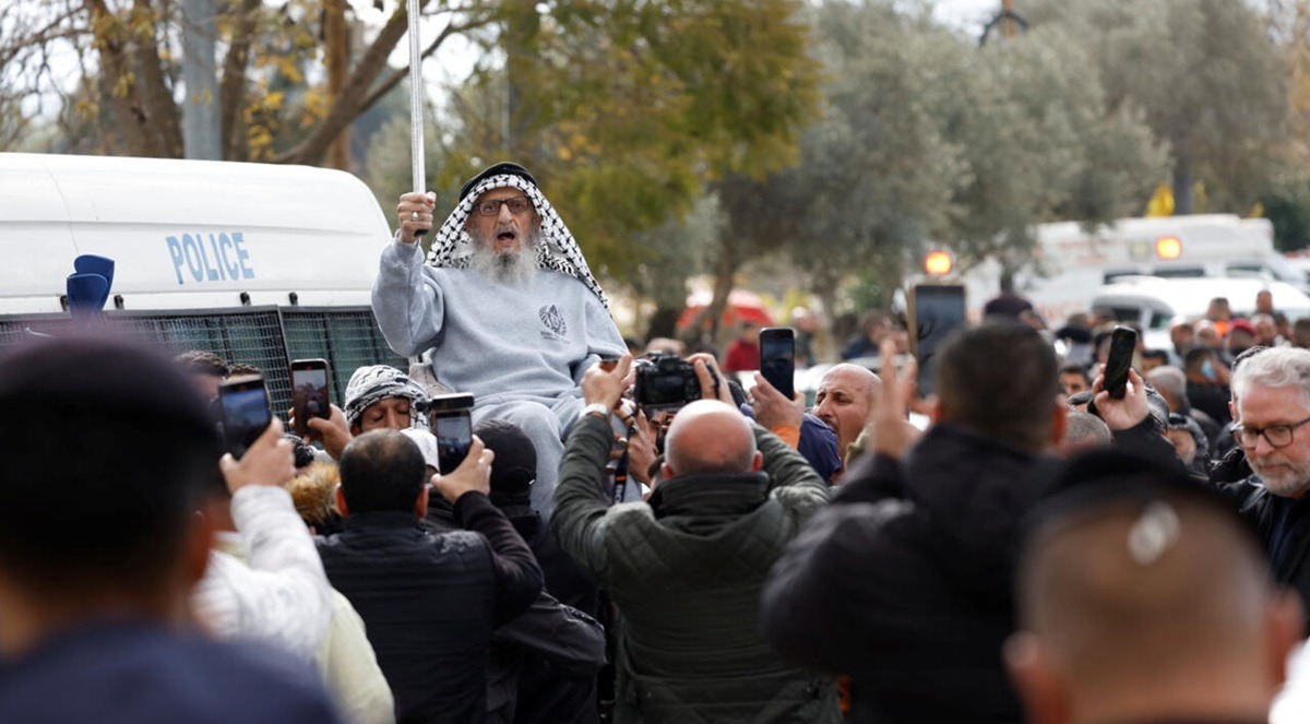 retrouvailles emus palestiniens liberes israel
