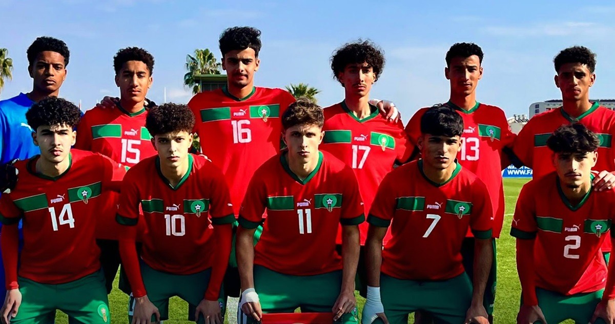 u17 maroc tchequie