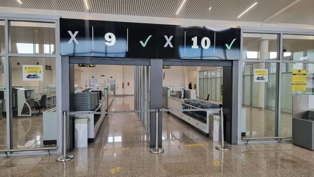 Portique aéroport Mohammed V
