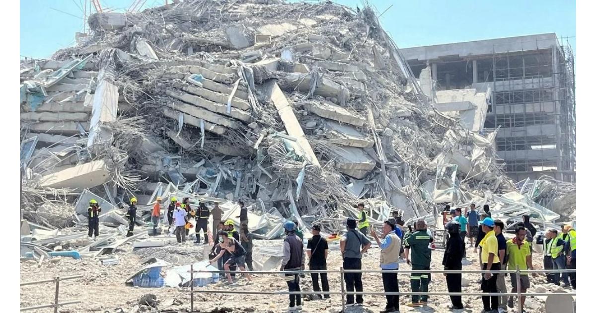 Un puissant séisme frappe la Birmanie et la Thaïlande