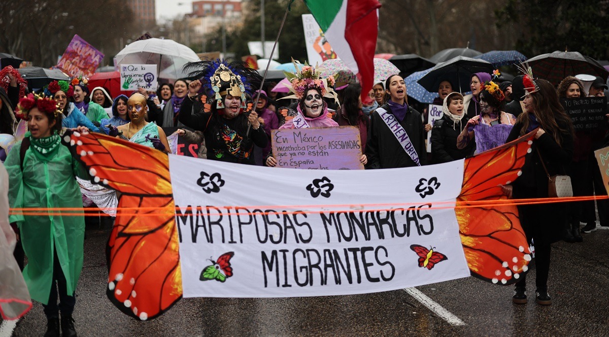 spain women day demo