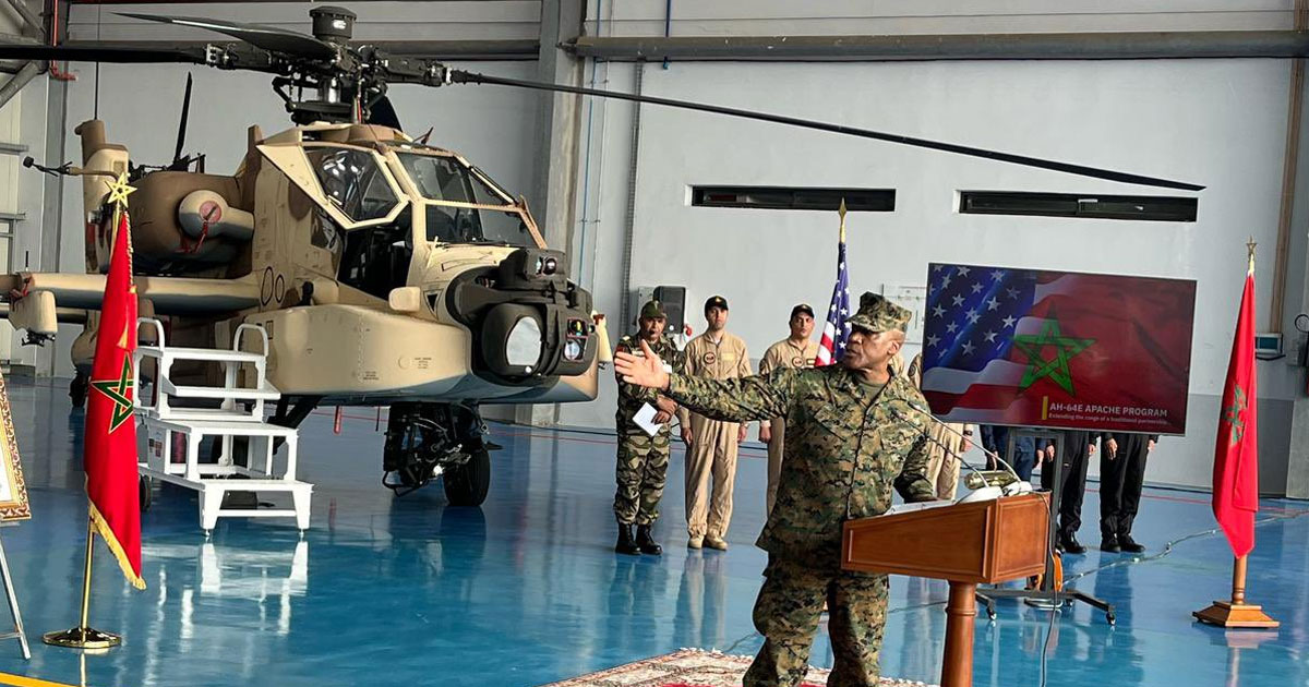 Alliance hors OTAN: les Apache, symbole de la coopération USA-Maroc, selon le Commandant US AFRICOM