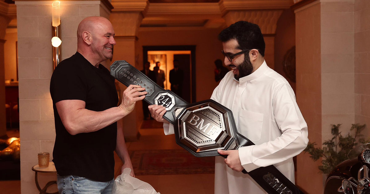 dana white et turki alalshikh s'associent pour créer une nouvelle ligue de boxe 1
