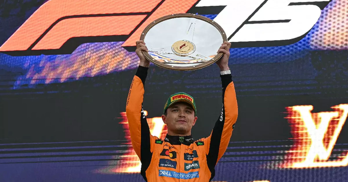f1 norris s'offre en australie la première victoire de la saison, devant verstappen 
