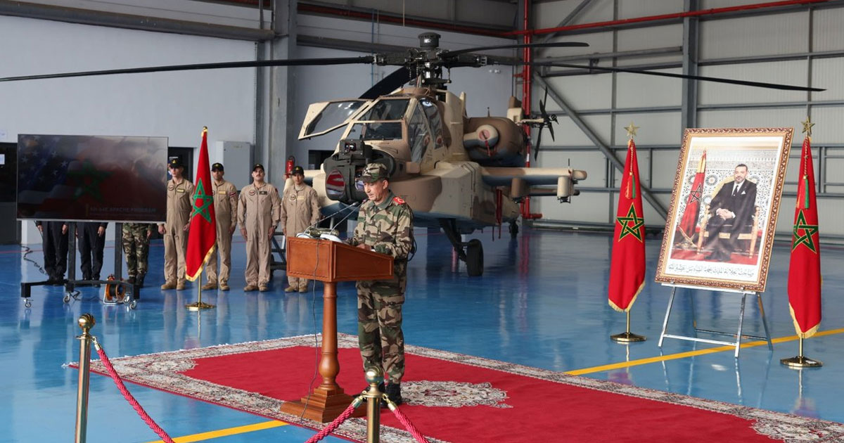 La livraison d'hélicoptères Apache, une avancée majeure dans le renforcement du partenariat stratégique Maroc-USA (Inspecteur Général des FAR)