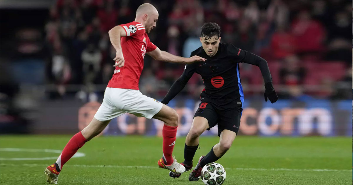 Ligue des champions: à dix, le Barça punit Benfica (vidéo)
