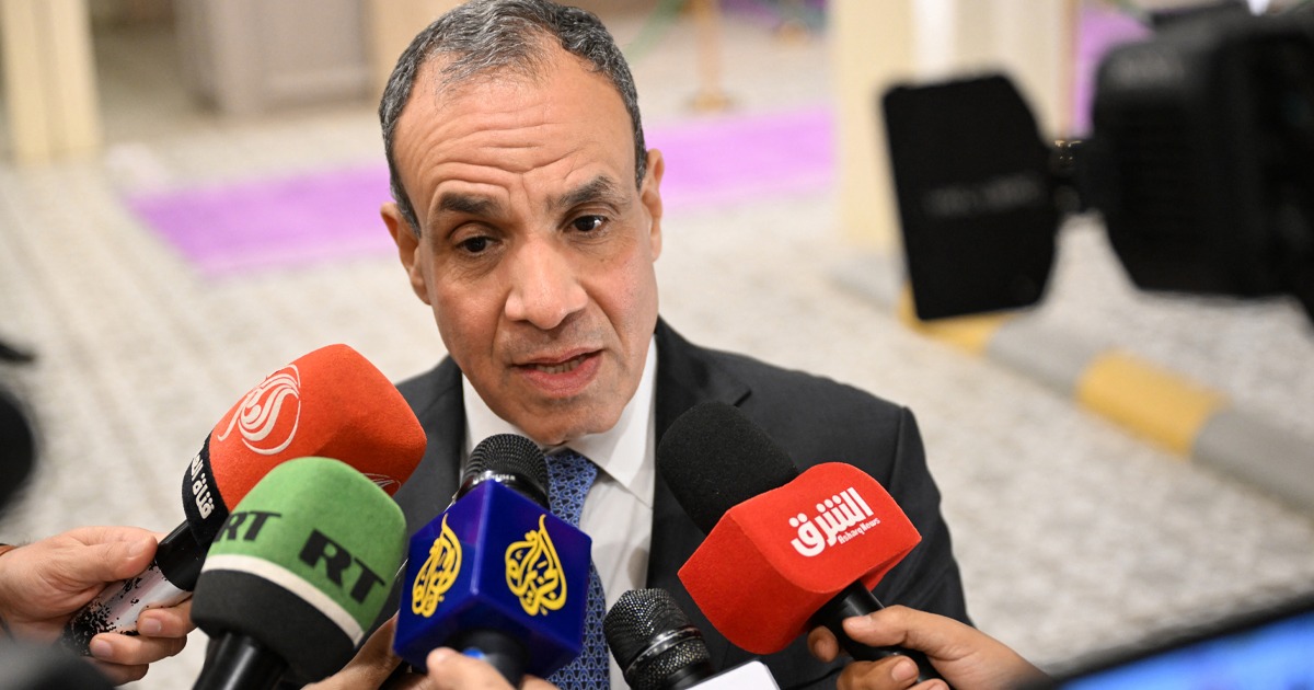 Le ministre égyptien des Affaires étrangères, Badr Abdelatty