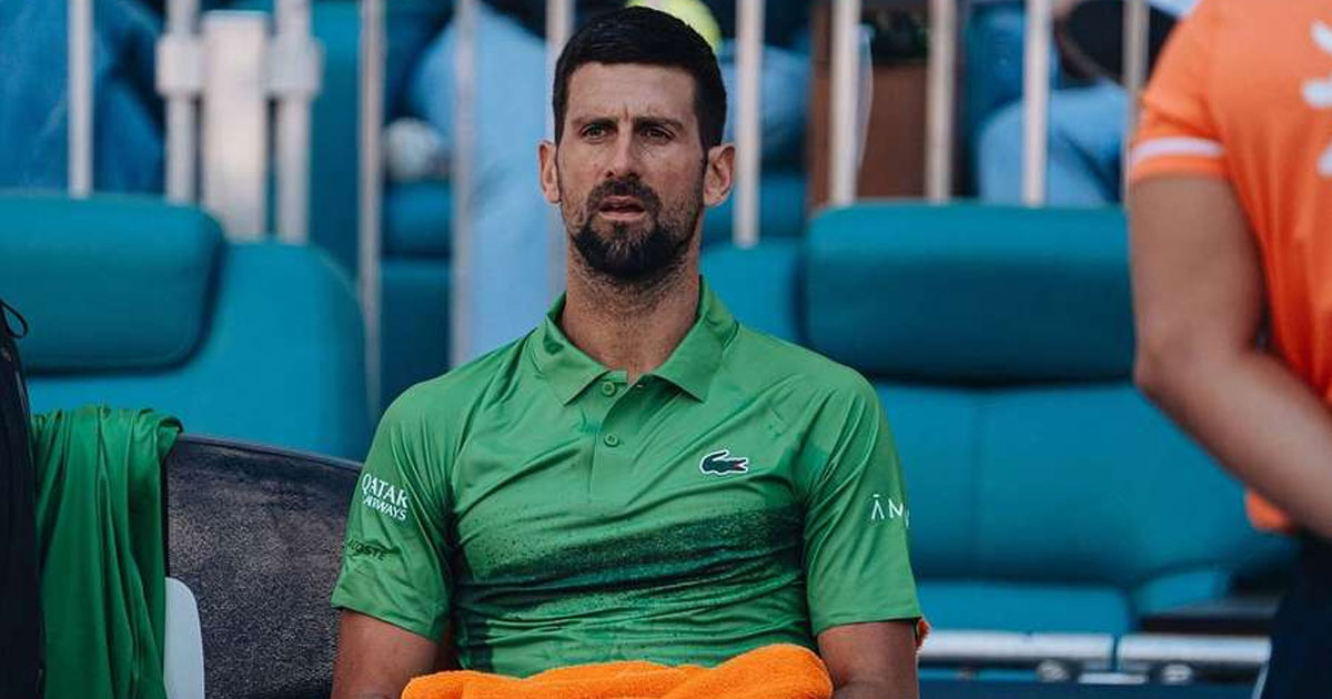 Miami : la finale Djokovic-Mensik retardée par la pluie
