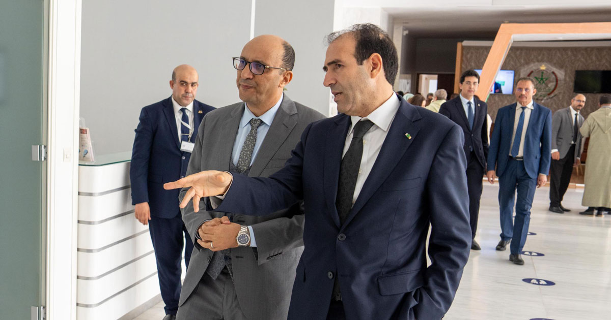 Passation de pouvoirs entre Mohamed Benalilou et Hassan Tarik, nouveau Médiateur du Royaume