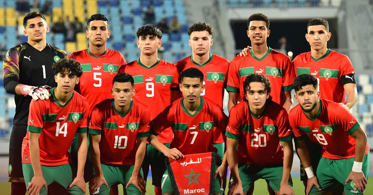 Foot/U20: La sélection marocaine disputera trois matches amicaux face au Ghana et la Sierra Leone