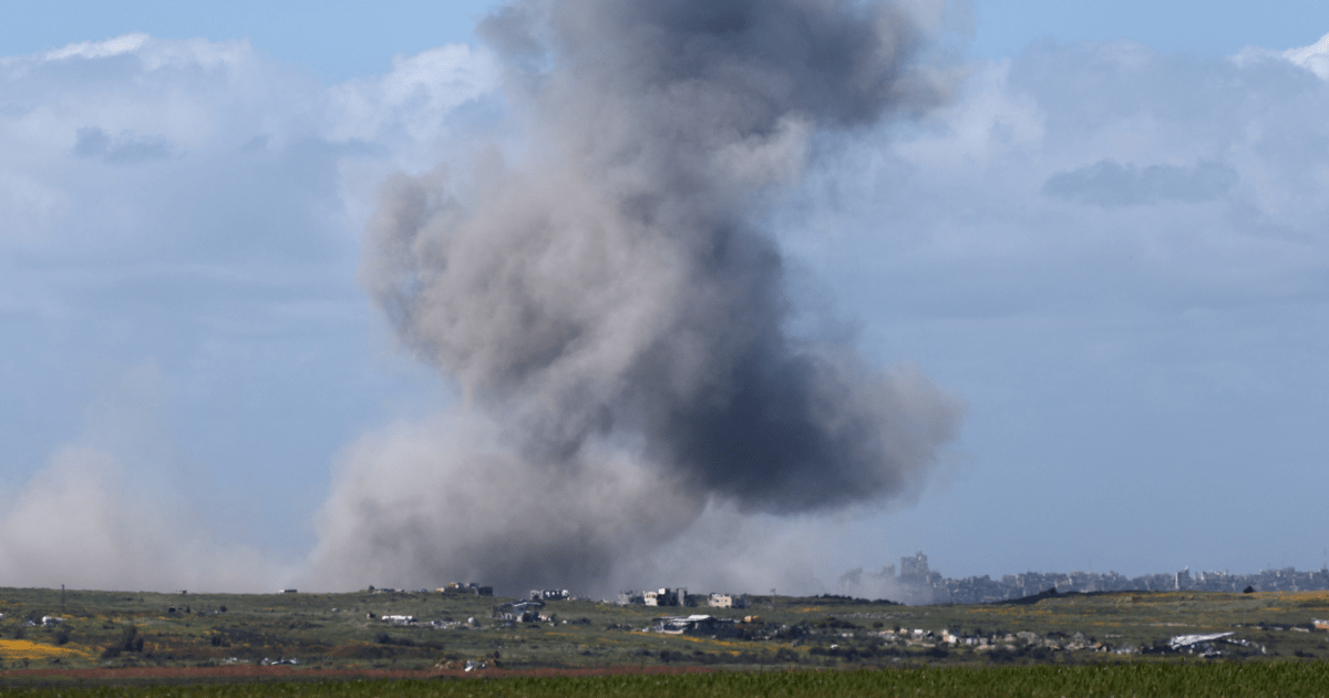 bombardement gaza