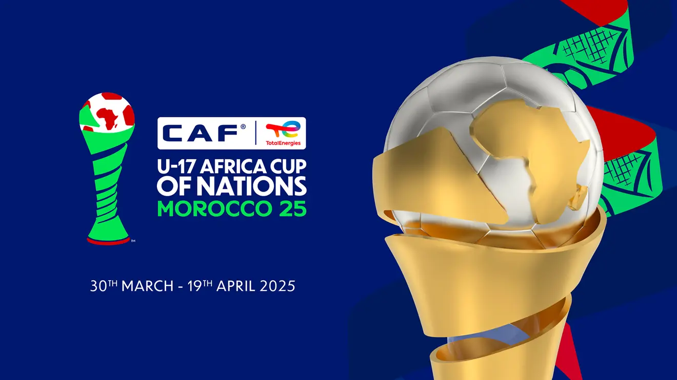 Le nouveau trophée de la Coupe d'Afrique des Nations U17 Maroc 2025