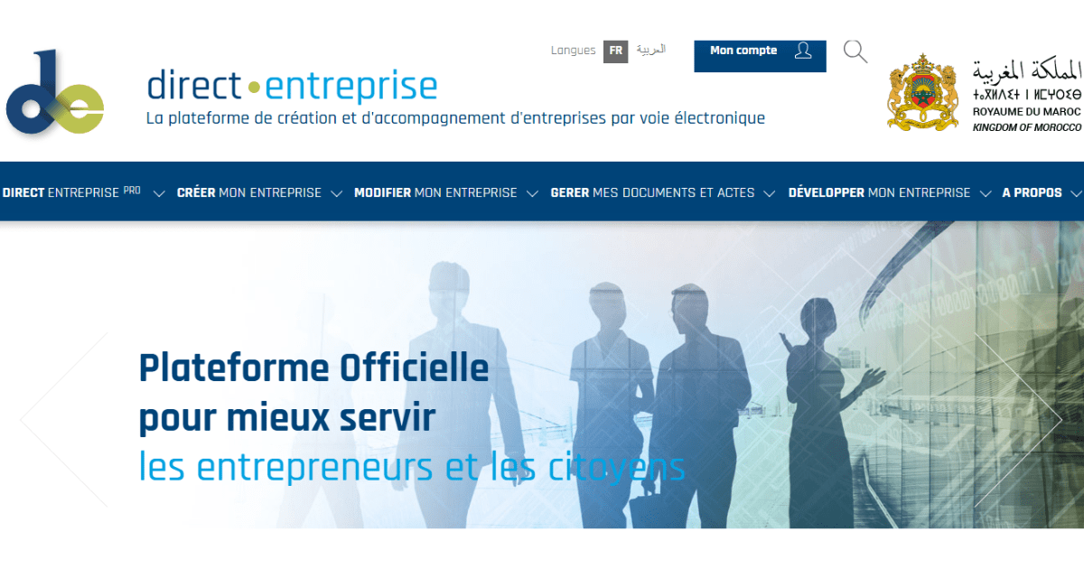création d'entreprises maroc ompic