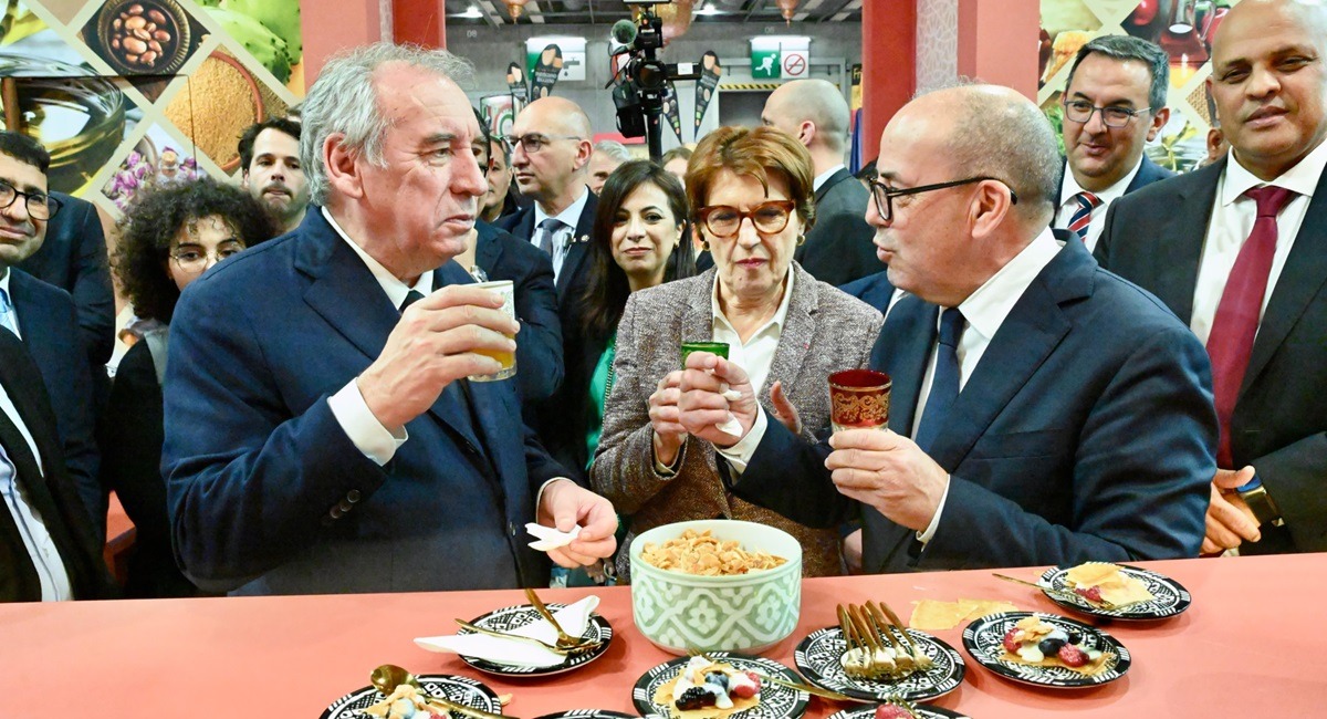 francois bayrou pavillon maroc