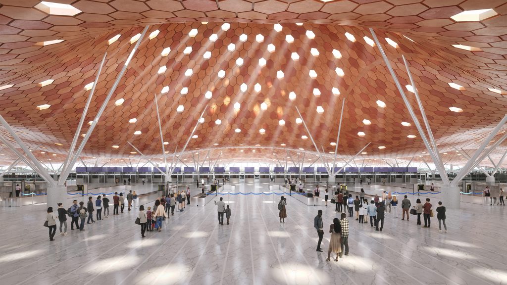 nouveau terminal aéroport mohammed v
