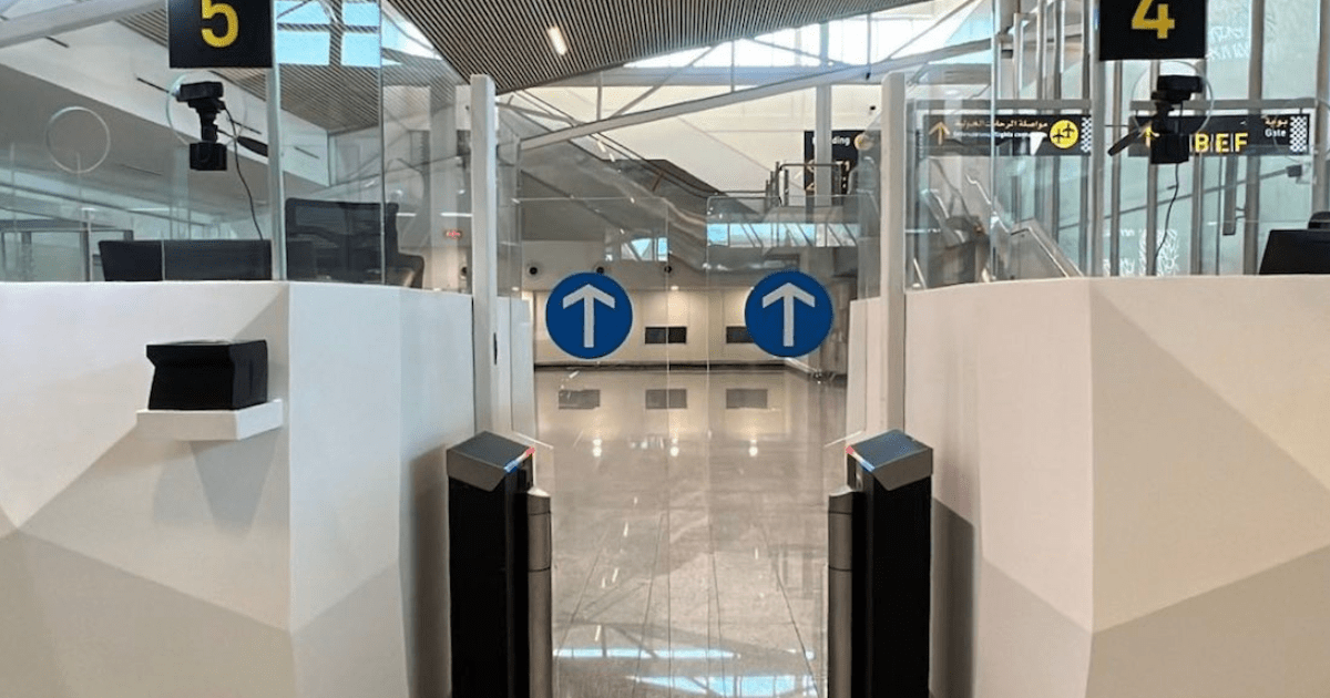 portillons aéroport maroc