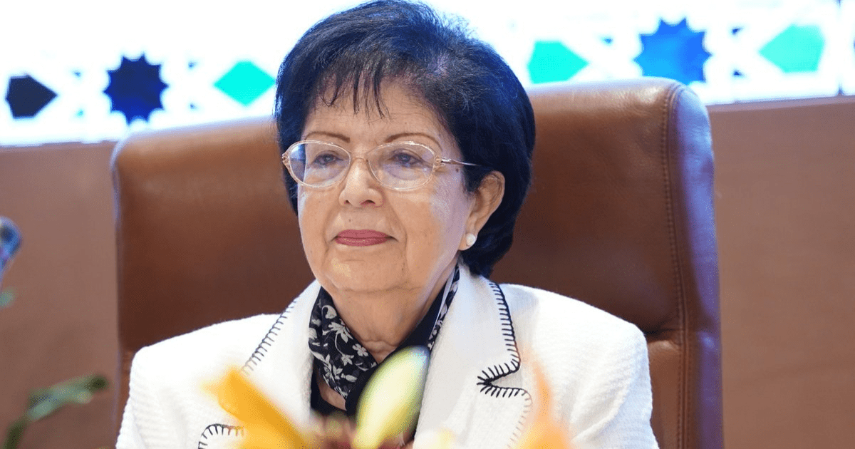 présidente du conseil supérieur de l’éducation, de la formation et de la recherche scientifique