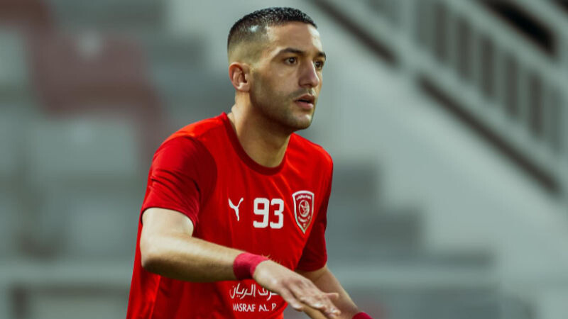 Hakim Ziyech sous les couleurs d'Al-Duhail