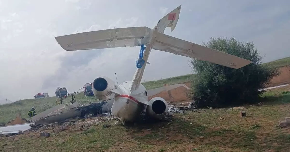 Nouvel incident à Tanger : un avion de tourisme dérape après une panne de train d’atterrissage