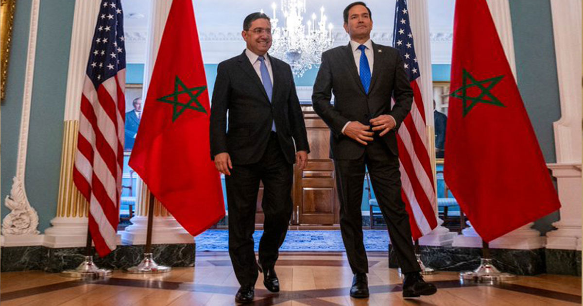 bourita rubio maroc usa etats unis