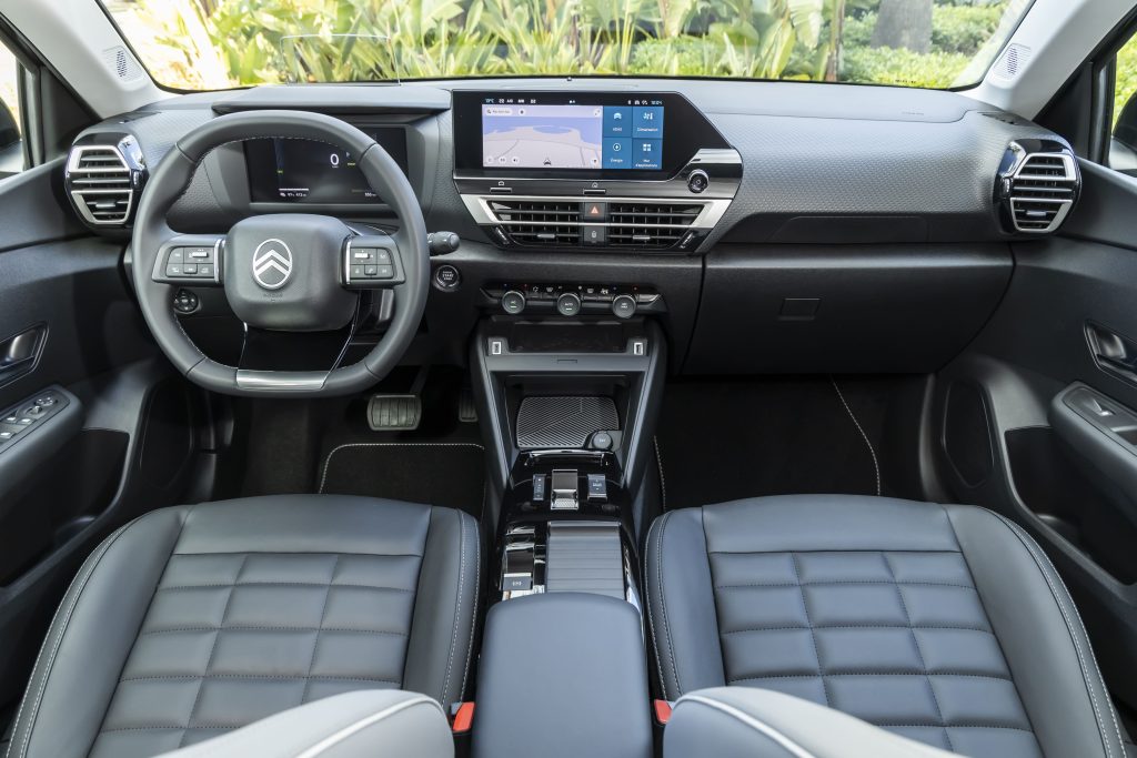 L'intérieur de la nouvelle C4 X