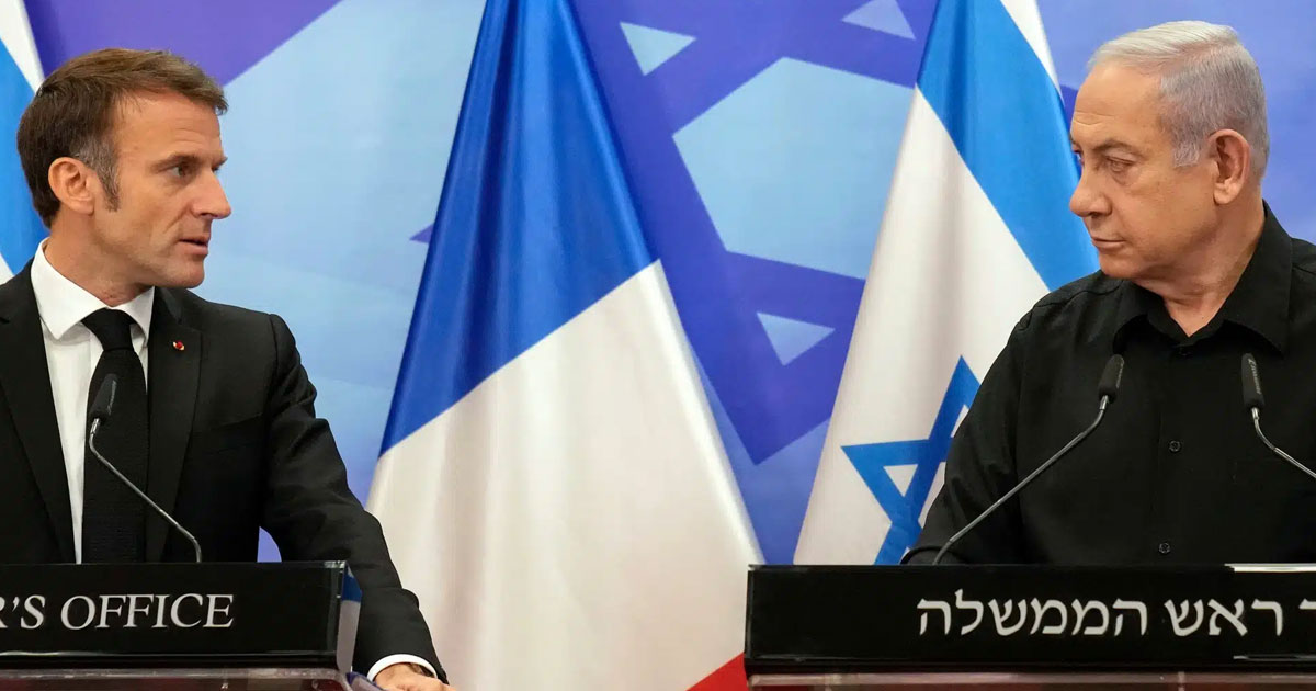Netanyahu juge que Macron fait une "grave erreur" en promouvant un Etat palestinien