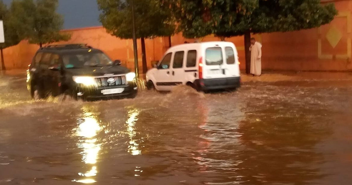 Marrakech sous les eaux : pluies diluviennes, chaos urbain et colère des habitants