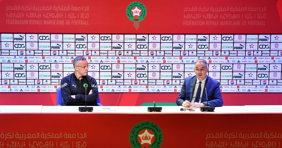 Coupe d’Afrique U20: Fouzi Lekjaa motive les jeunes Lions avant leur départ pour l’Égypte