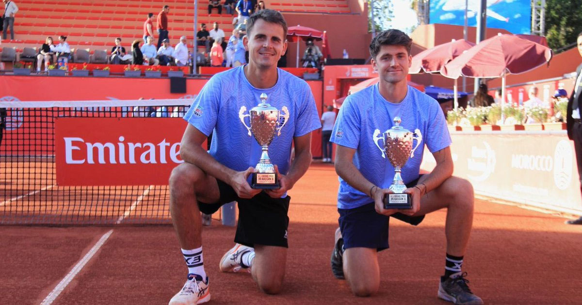 Les Tchèques Nouza et Rikl décrochent le titre du double au 39e Grand Prix Hassan II de tennis