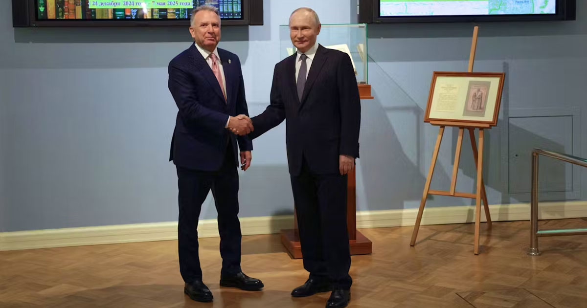 L'émissaire de Trump affirme que Poutine souhaite une "paix durable" en Ukraine