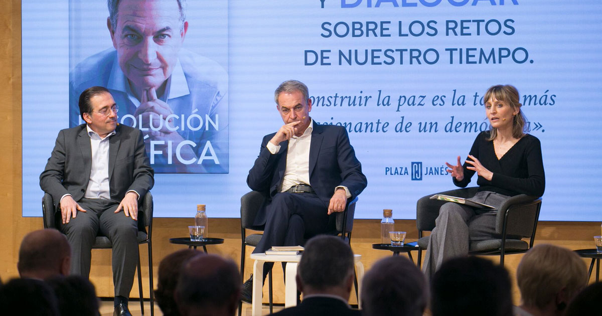 la solution pacifique dans son nouveau livre zapatero defend la marocanite du sahara