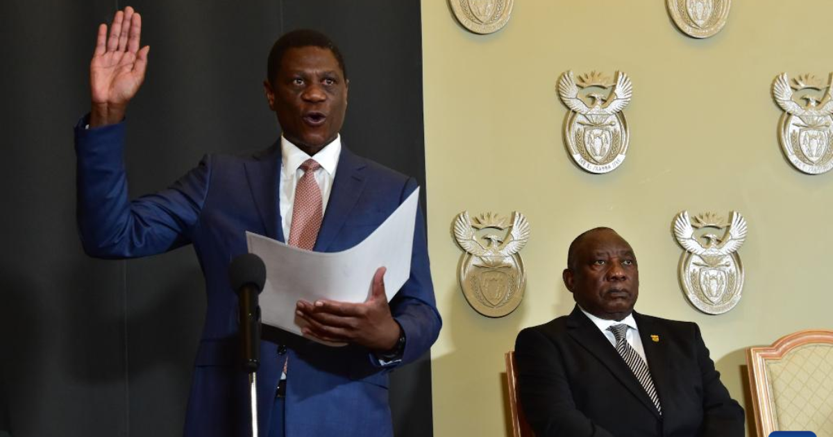 paul mashatile et cyril ramaphosa