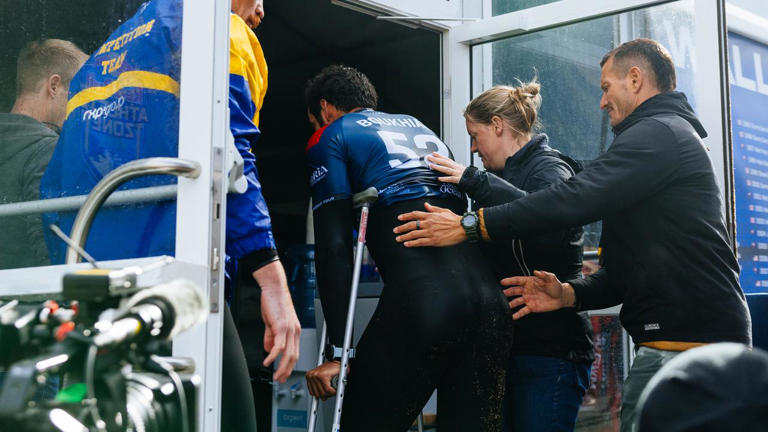 ramzi boukhiam blessure rip curl pro bells beach