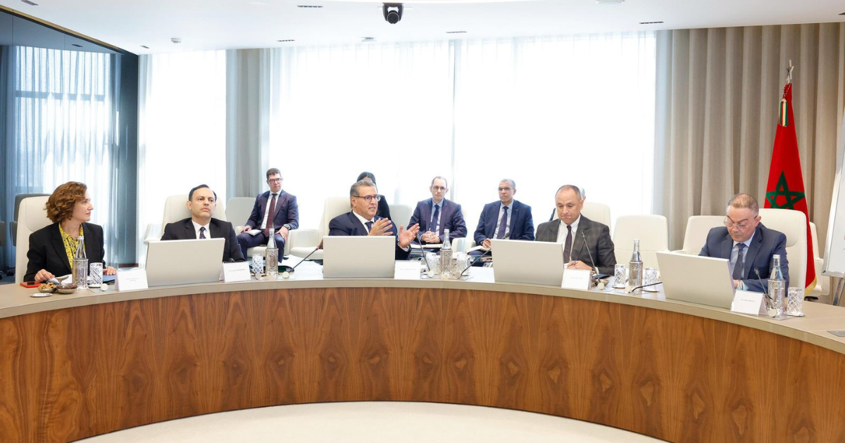 aziz akhannouch etat d'avancement feuille de route de l'emploi