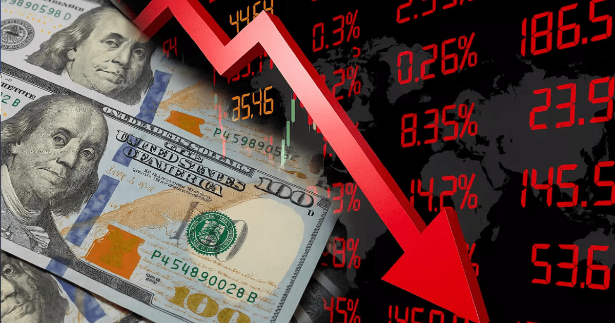 chute du dollar