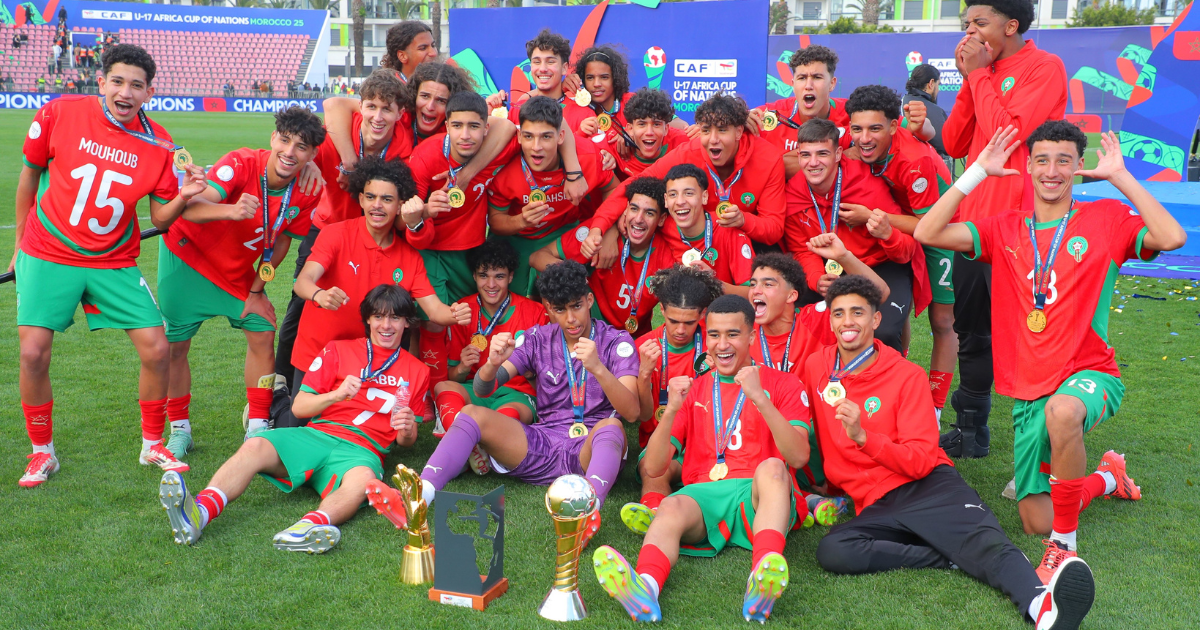 équipe du maroc can u17 2025
