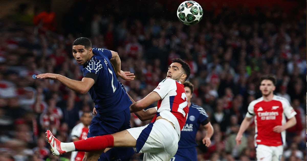 C1 : le PSG prend l'avantage à Arsenal (1-0) en demi-finale aller