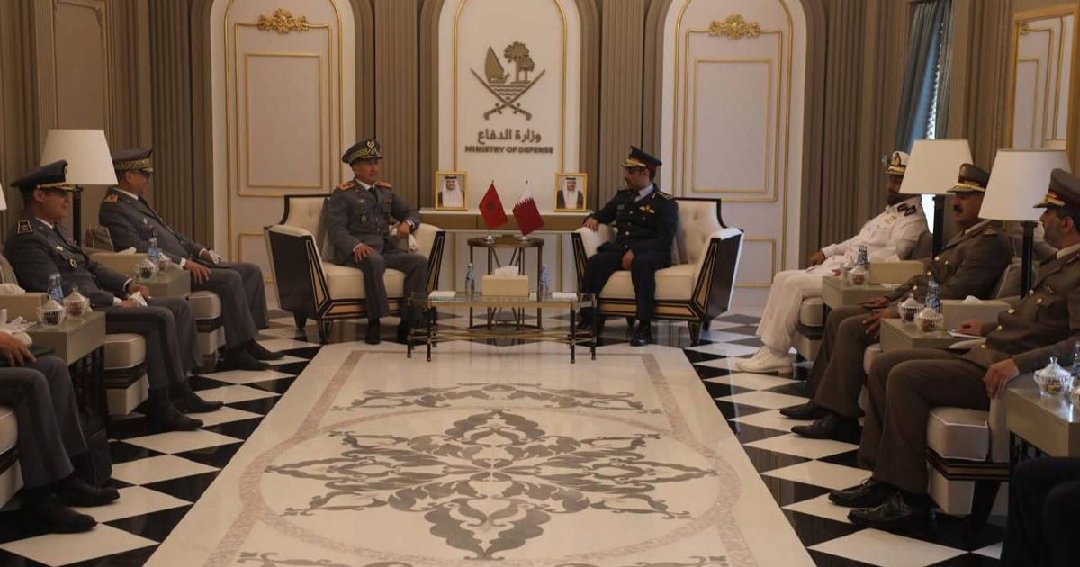 le général de corps d’armée, mohammed berrid en visite de travail au qatar