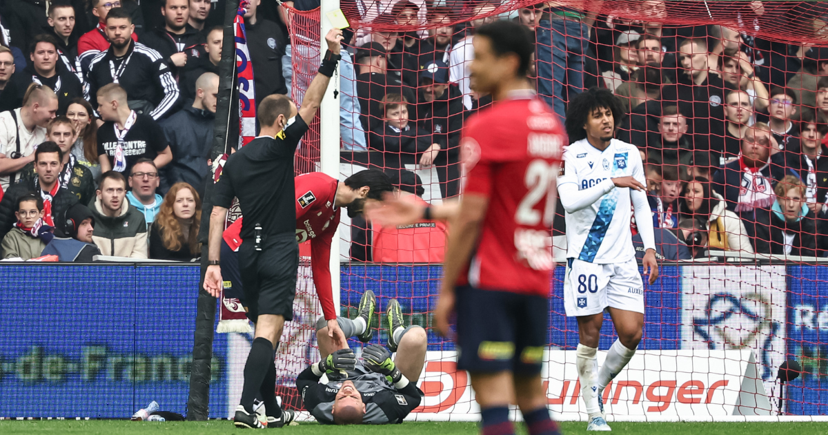 lucas chevalier ligue 1 lille auxerre