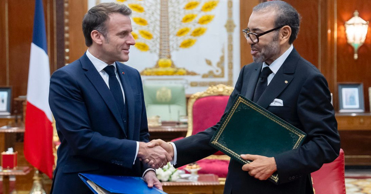 macron mohammed vi