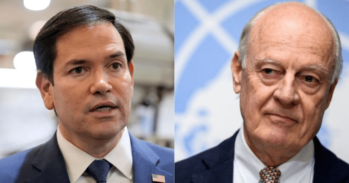 marco rubio staffan de mistura