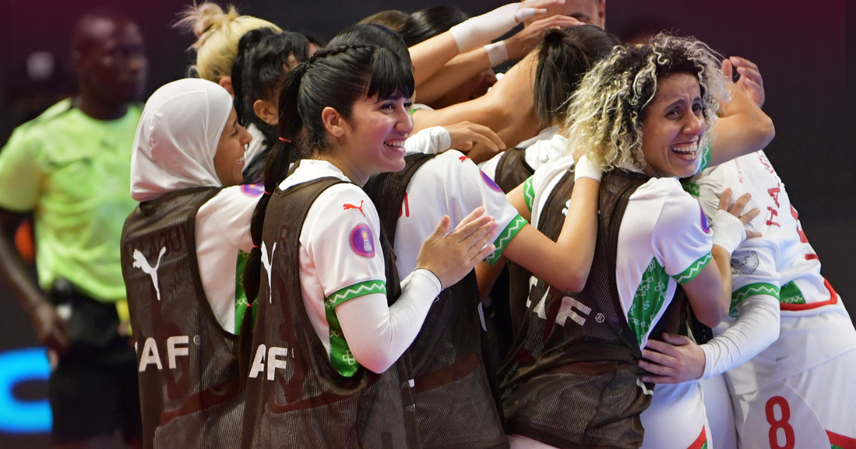 maroc angola can féminine de futsal