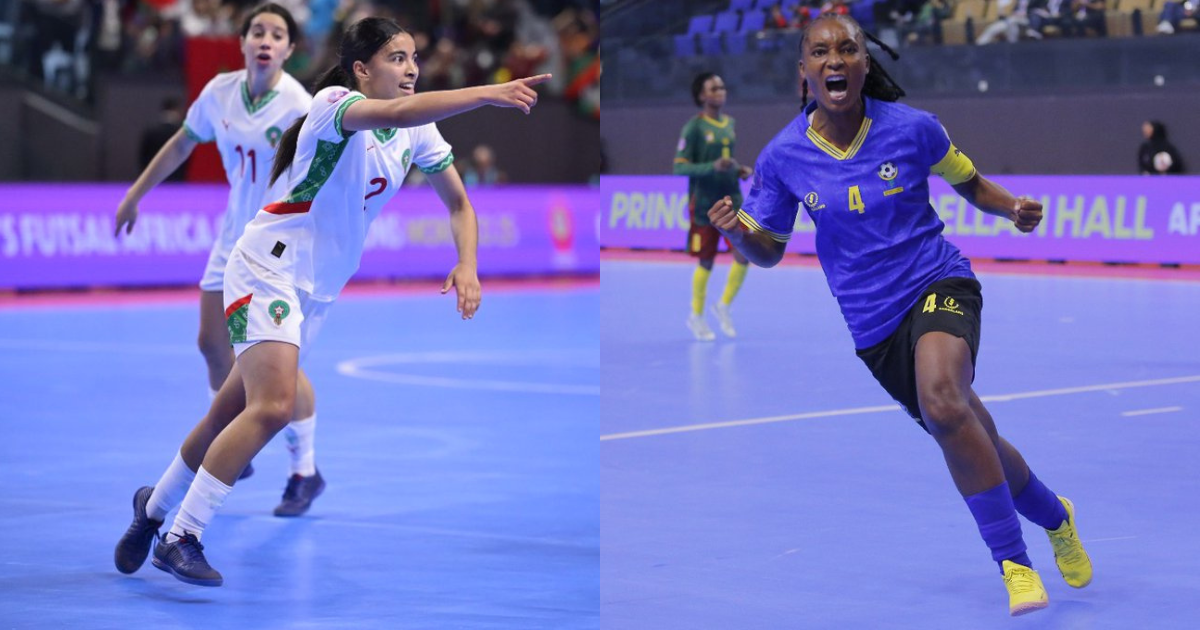 maroc tanzanie can féminine futsal