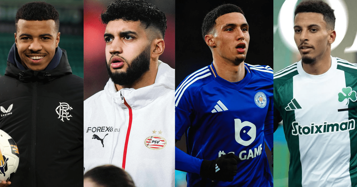 Hamza Igamane, Ismael Saibari, Bilal El Khannouss, Azzedine Ounahi