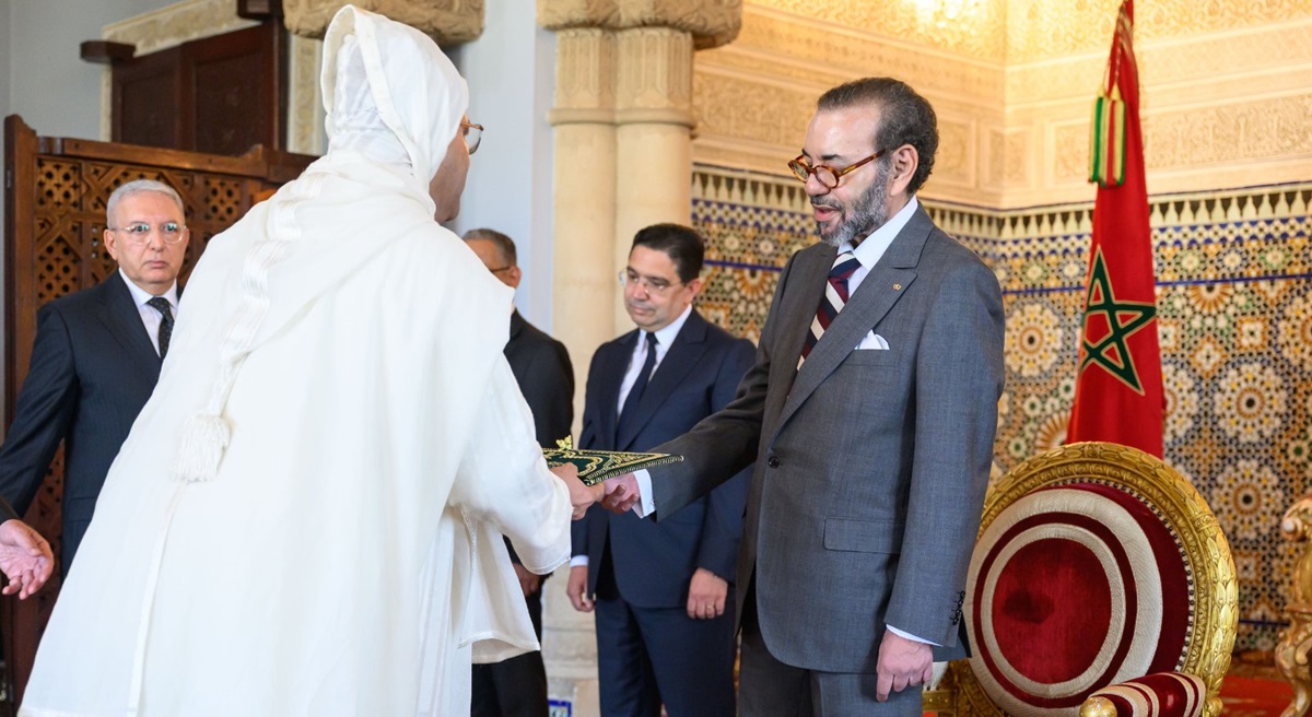 roi nouveaux ambassadeurs mohammed vi