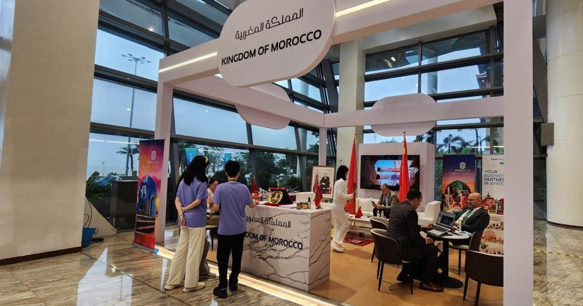 stande maroc 11e conférence des entrepreneurs du forum de coopération sino arabe