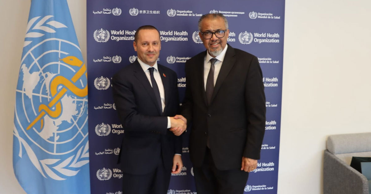 AMS: Tehraoui s'entretient à Genève avec Tedros Adhanom Ghebreyesus