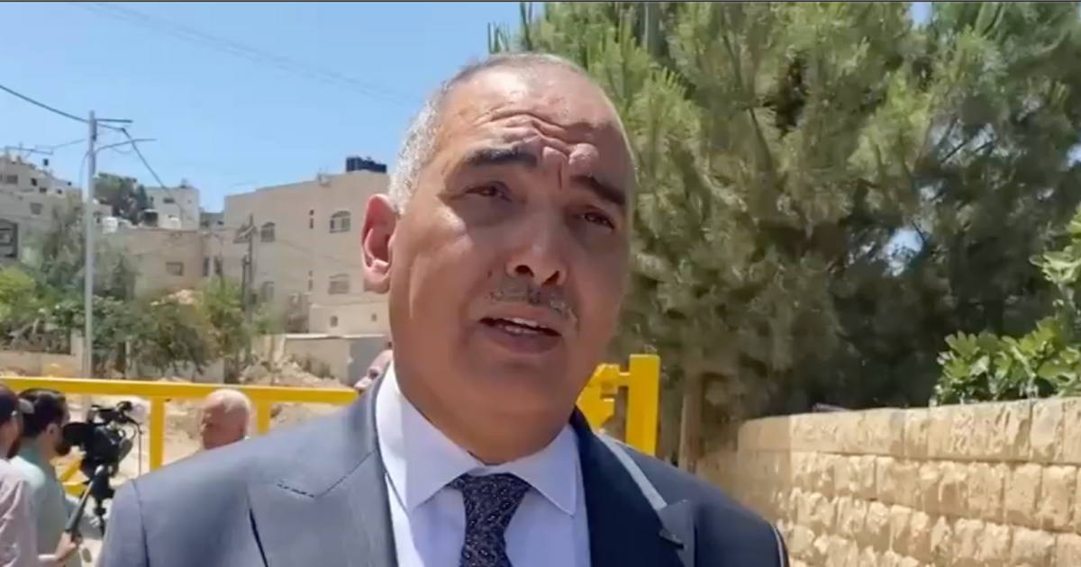 L'ambassadeur du Maroc en Palestine, Abderrahim Meziane