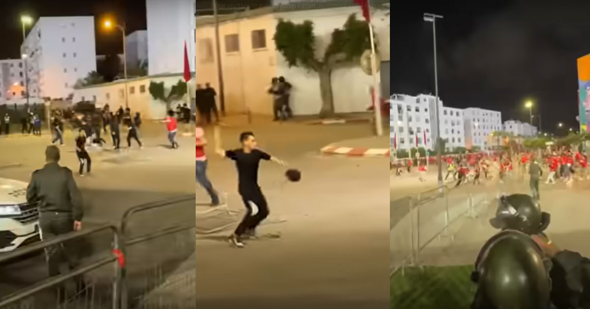 actes de hooliganisme après wydad as far 17 personnes interpellées, dont 5 mineurs